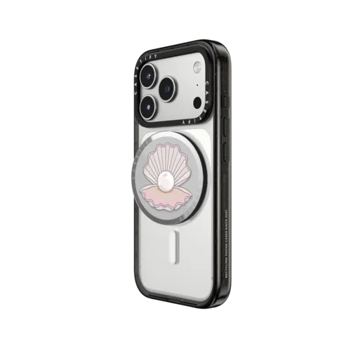 Pearl | Snappy Grip Stand / Snappy Mirror Grip Stand MagSafe Compatible / Silver | Image 2