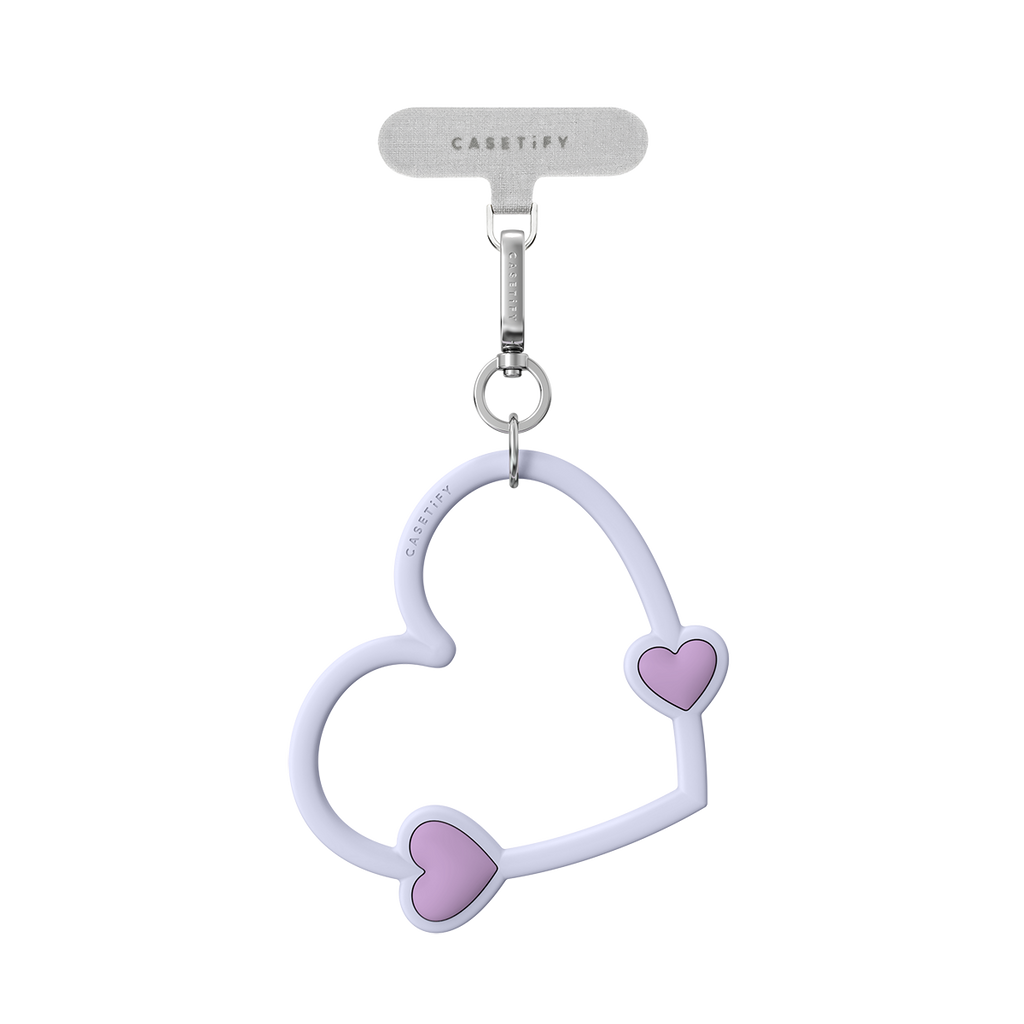 Heart Phone Wristlet  - Periwinkle Promise