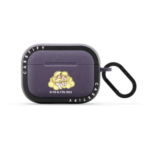 Wattle Babies | AirPods Pro 2 / Earbuds Bounce Case / Matte Deep Purple | Image 1