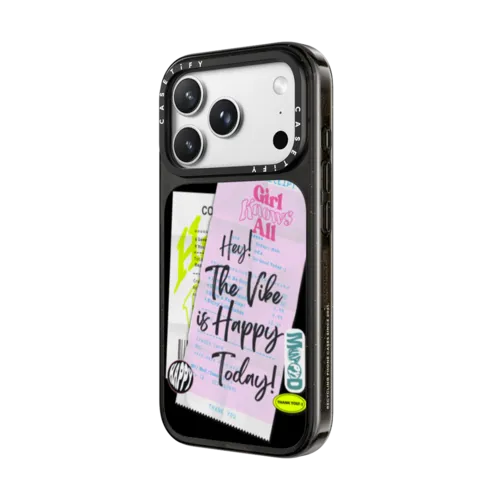 Happy Receipt | iPhone 18 Pro Max / Impact Case MagSafe Compatible - Glossy / Glossy Black | Image 2