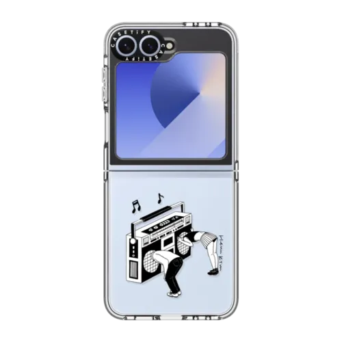 Radiohead | Galaxy Z Flip6 / Impact Clear Case / Clear | Image 1