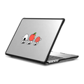 Onigiri&Umeboshi with Apple by FURIIRAKUN | MacBook Pro 14-inch (M1 - M5) / MacBook Impact Case / Black | Image 1