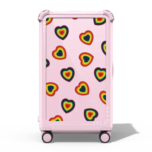 L.O.L | 29" Check-In Trunk Suitcase / Bounce Suitcase / Glossy Primrose Pink | Image 1