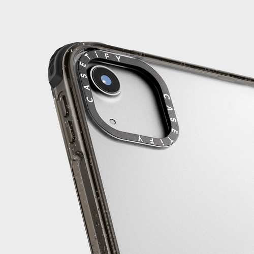 Gingham by Laura Jane Illustrations | iPad Pro 12.9-inch (5th/6th gen) / iPad Impact Case / Black | Image 4