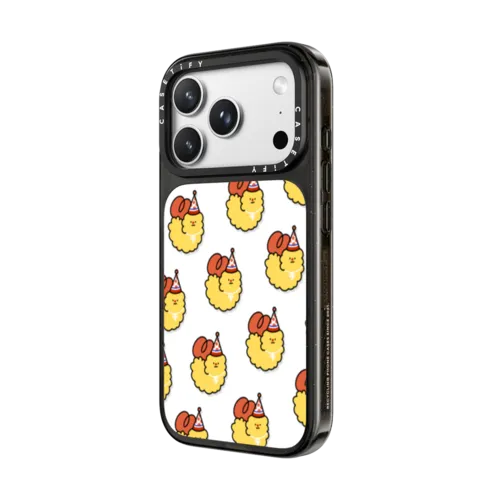 Party Shrimps by SADSHRIMPS | iPhone 18 Pro Max / Impact Case MagSafe Compatible - Glossy / Glossy Black | Image 2