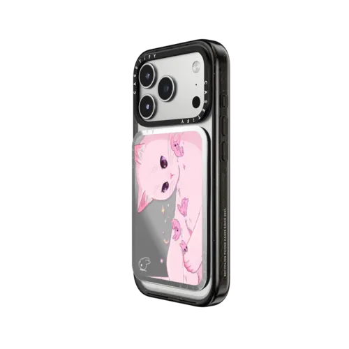 Falling Like Stars | Snappy Cardholder Stand / Snappy Mirror Cardholder Stand MagSafe Compatible / Silver | Image 2