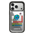 DONT WORRY BE EARTHLY | Snappy Cardholder Stand / Snappy Mirror Cardholder Stand MagSafe Compatible / Silver | Image 1