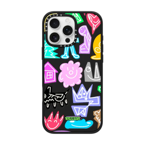ZiBEZI Creature Case | iPhone 16 Pro Max / Impact Case MagSafe Compatible / Matte Black | Image 1