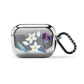 Dainty Flowers | AirPods Pro 2 / Earbuds Mirror Case / Silver | Image 1