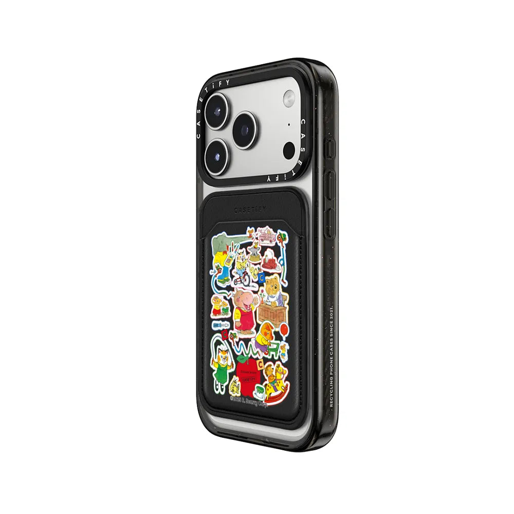 Richard Scarry Busy World Sticker Magsafe Wallet