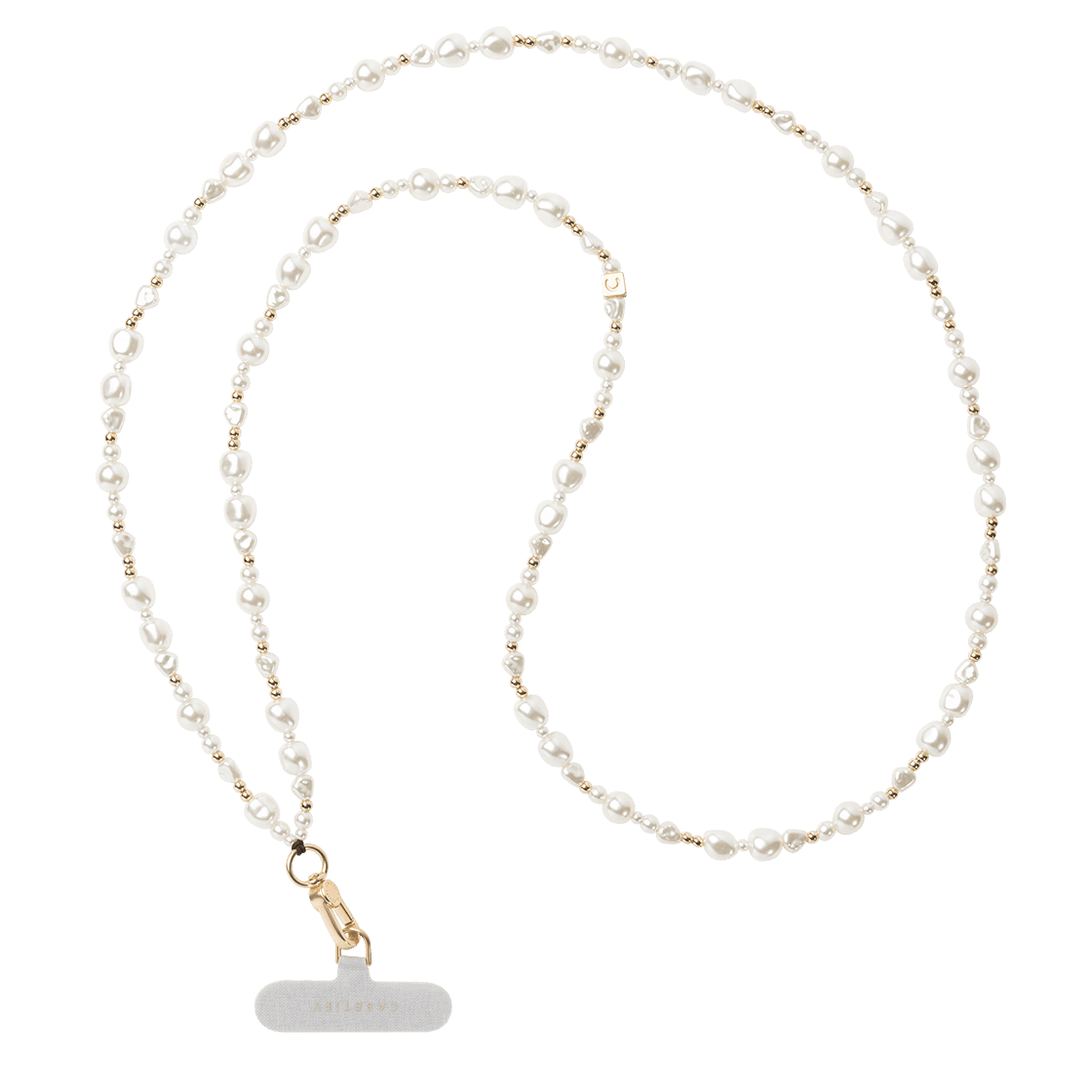 Pearl Cross-body Charm - Classic Pearl