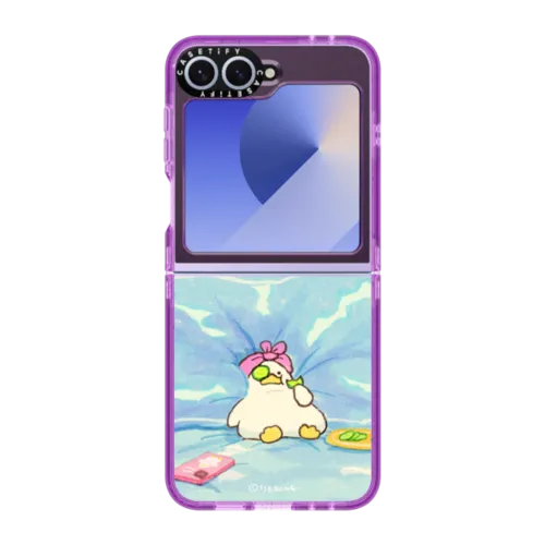 Relax Time | Galaxy Z Flip6 / Impact Case / Purple | Image 1