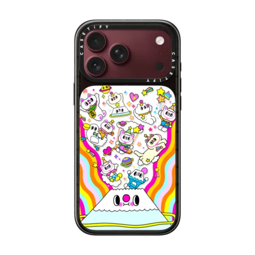 LOVE IN TOKYO - BLOOM IN FUJIYAMA | iPhone 18 Pro Max / Impact Case MagSafe Compatible - Glossy / Glossy Black | Image 1