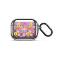 Pansy Print Mini | AirPods Pro 3 / Earbuds Mirror Case / Silver | Image 1