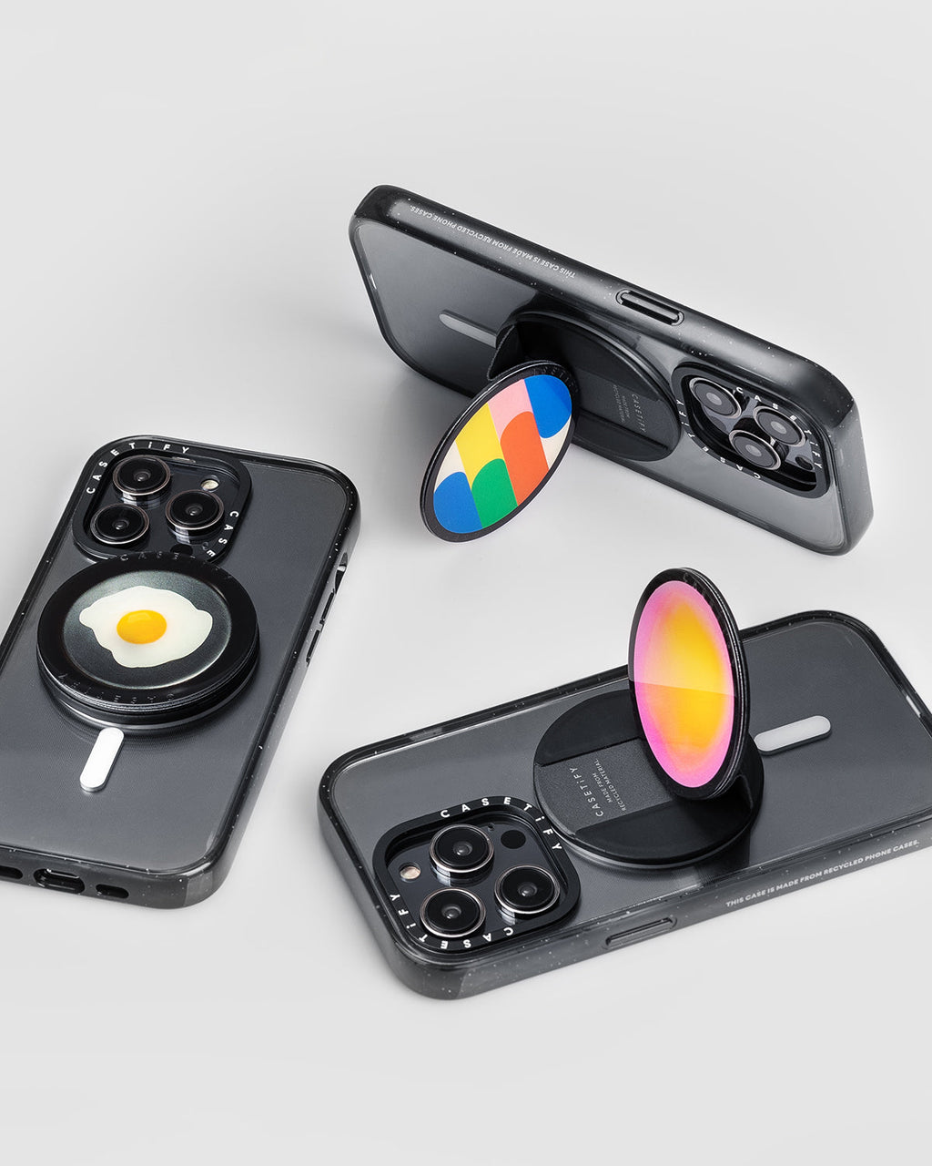 Nermal Loves Snappy Grip Stand | Snappy Grip Stand / Snappy Grip Stand MagSafe Compatible / Black | Image 5