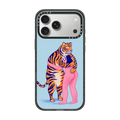 The Woman and The Tiger | iPhone 17 Pro Max / Impact Case MagSafe Compatible / Black | Image 1