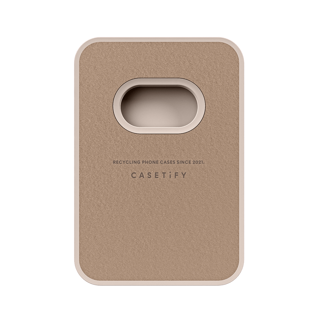 Snappy Ripple Wallet MagSafe Compatible - Oat