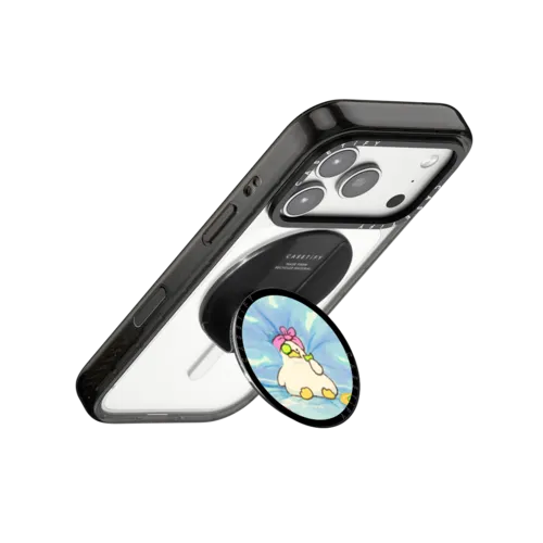 Relax Time | Snappy Grip Stand / Snappy Grip Stand MagSafe Compatible / Black | Image 3