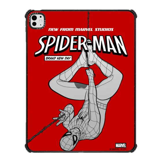 Spider-Man Red Poster iPad Case | Image 1