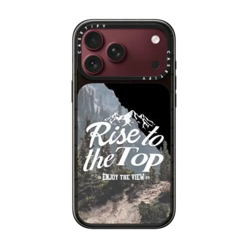 Rise to the Top | iPhone 18 Pro Max / Impact Case MagSafe Compatible - Glossy / Glossy Black | Image 1