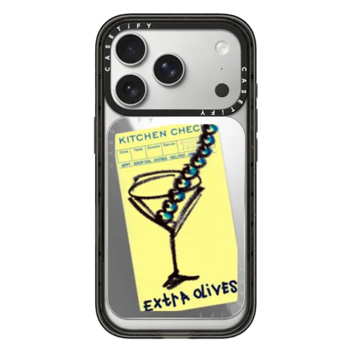 Extra Olives | Snappy Cardholder Stand / Snappy Mirror Cardholder Stand MagSafe Compatible / Silver | Image 1