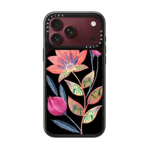 Victorian Elegance Android case | iPhone 18 Pro Max / Impact Case MagSafe Compatible - Glossy / Glossy Black | Image 1