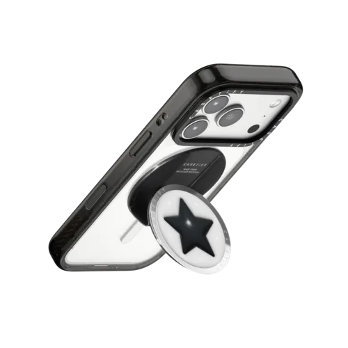Puff Star Snappy Grip Stand | Snappy Grip Stand / Snappy Mirror Grip Stand MagSafe Compatible / Silver | Image 3