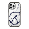 RETEM03 Glitch Purple Logo Case | iPhone 16 Pro Max / Impact Case MagSafe Compatible / Black | Image 1
