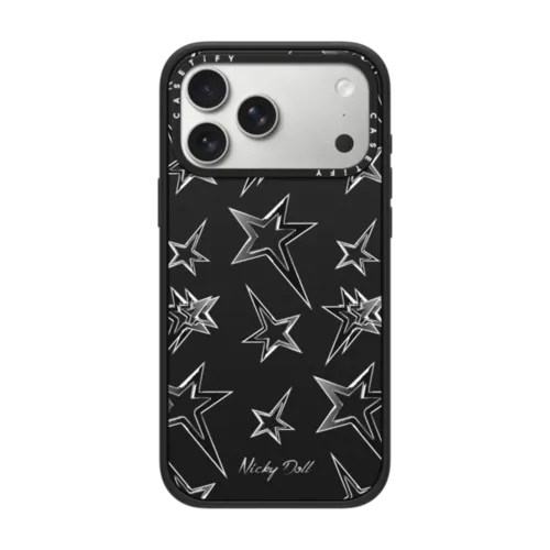 Nicky Stars | iPhone 17 Pro Max / Impact Case MagSafe Compatible / Matte Black | Image 1