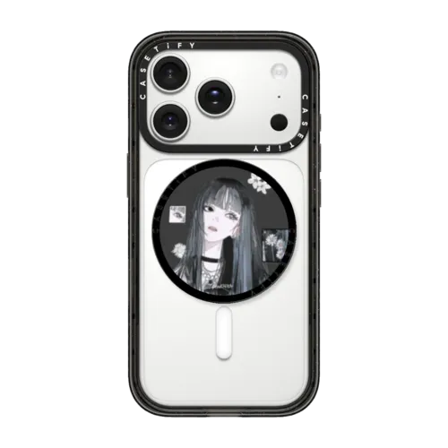 Fading Bloom | Snappy Grip Stand / Snappy Grip Stand MagSafe Compatible / Black | Image 1