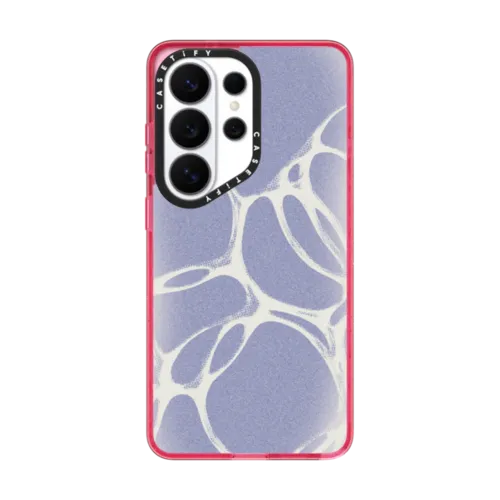 Molecular Bubbles - Purple | Galaxy S26 Ultra / Impact Magnetic Case / Primrose Pink | Image 1