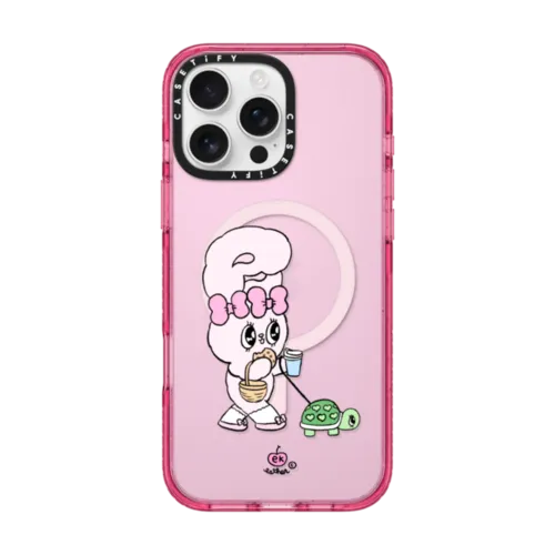 Need my daily treats | iPhone 16 Pro Max / Impact Case MagSafe Compatible / Pink Fizz | Image 1