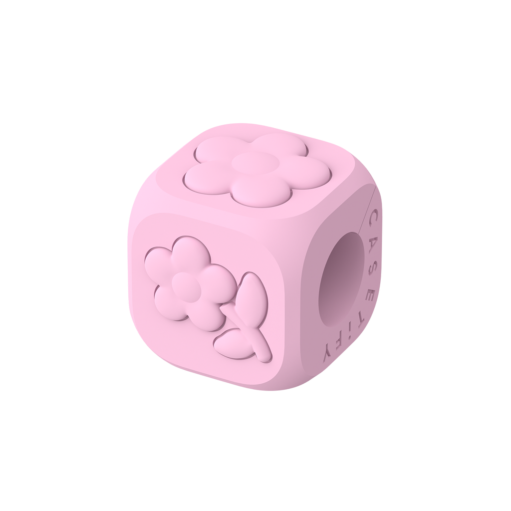 Charm Cube - Flower - Primrose Pink