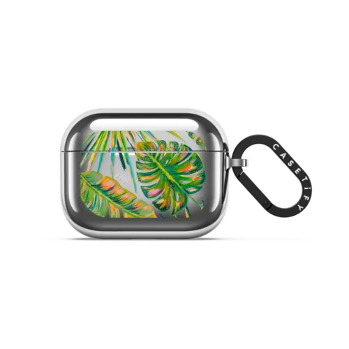EttaVee Plant Lady | AirPods Pro 3 / Earbuds Mirror Case / Silver | Image 1