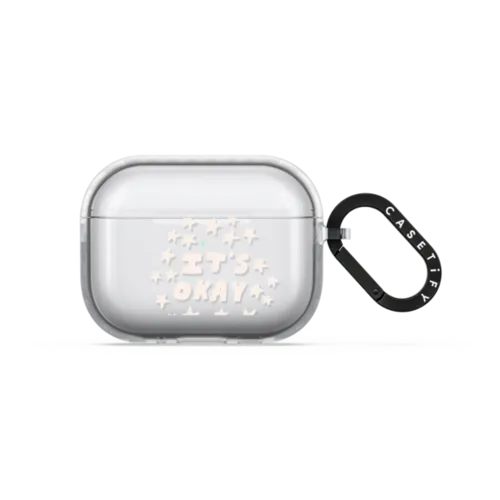 It's Okay by Kristen Peers | AirPods Pro 3 / Earbuds Impact Case / Frost | Image 1