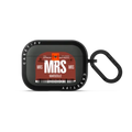 Airport Luggage Tag - Issue 2 - MRS | AirPods Pro 3 / Earbuds Bounce Case / Matte Charcoal | Image 1