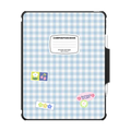 School Crush | iPad Air 13-inch (M2 - M4) / iPad Impact Folio Case / Black | Image 1