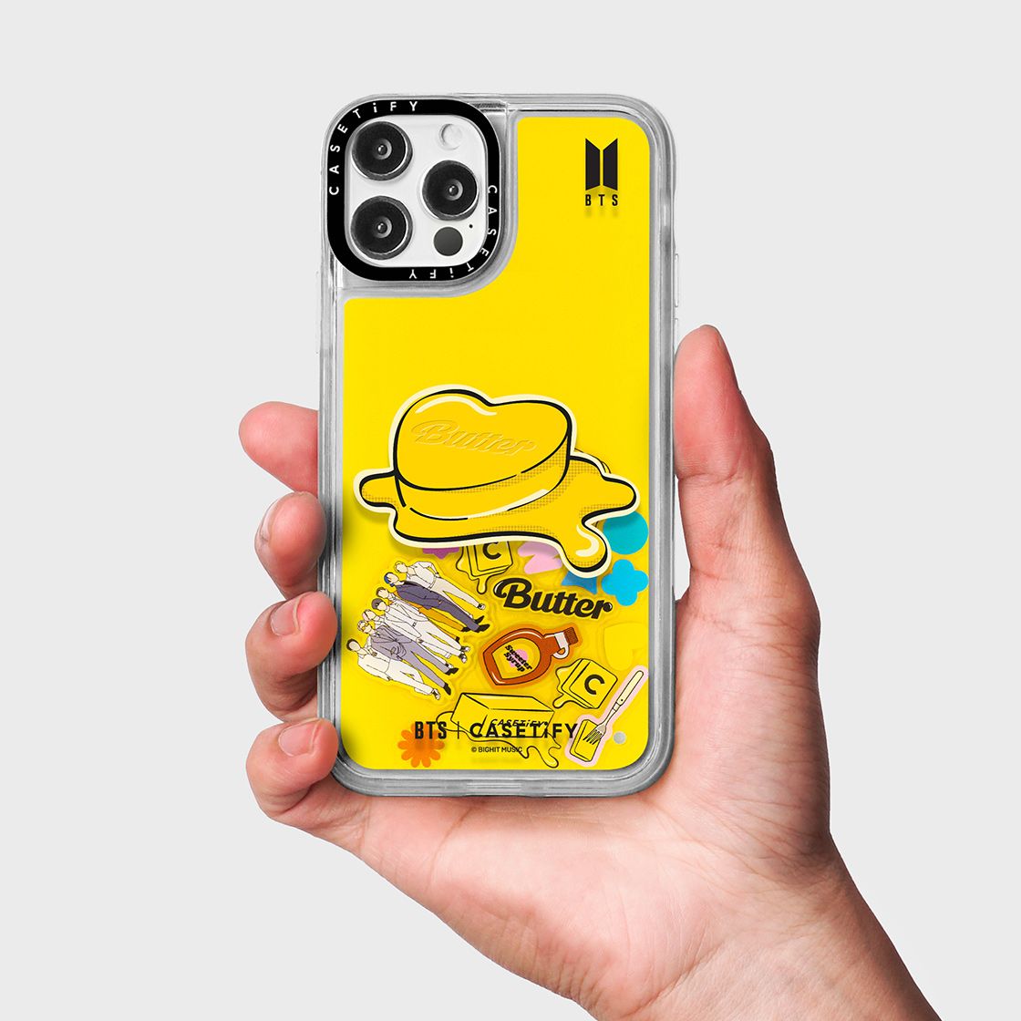 BTS Melted Butter Floaty Case - iPhone 13 Pro Max