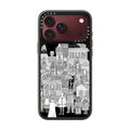 vintage halloween black white transparent | iPhone 18 Pro Max / Impact Case MagSafe Compatible - Glossy / Glossy Black | Image 1