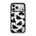 Hide & Seek Cats | iPhone 17 Pro Max / Impact Case MagSafe Compatible / Black | Image 1
