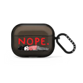 NOPE. | AirPods Pro 2 / Earbuds Impact Case / Black | Image 1