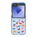 Lovely Summer | Galaxy Z Flip6 / Impact Case / Baby Blue | Image 1