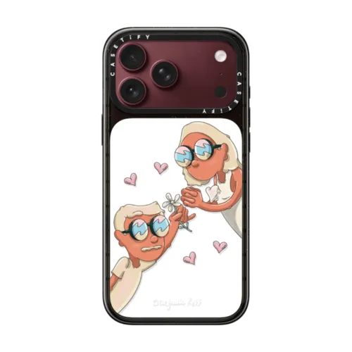 Lost in Happiness | iPhone 18 Pro Max / Impact Case MagSafe Compatible - Glossy / Glossy Black | Image 1