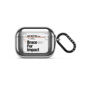 Brace For Impact | AirPods Pro 3 / Earbuds Mirror Case / Silver | Image 1