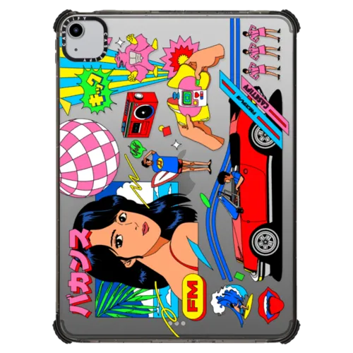 VACATION | iPad Air (4th/5th gen) / iPad Impact Case / Black | Image 1