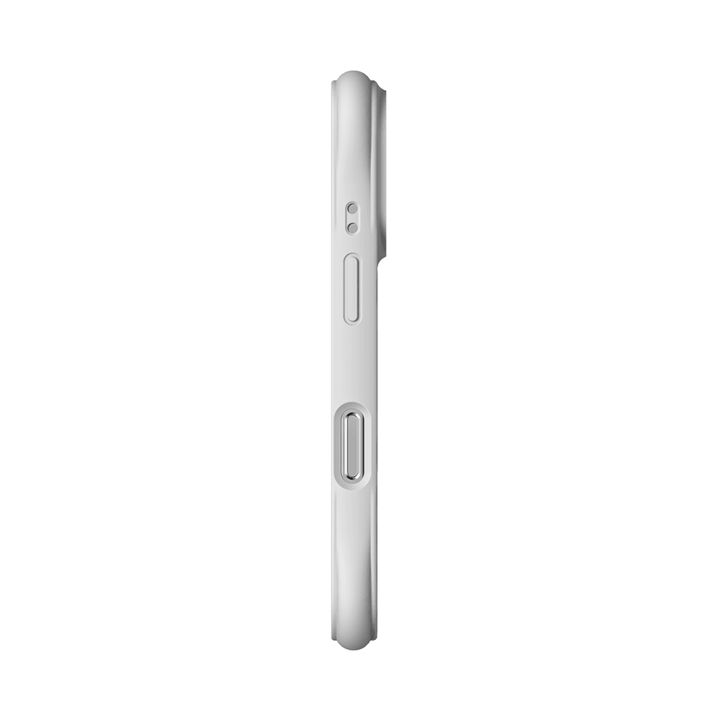 2-in-1 Essentials Set - Ripple Case - White - iPhone 16 Pro & Rope Cross-body Strap - Heather Grey (Double End)