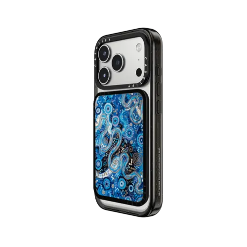 Deep as the Ocean | Snappy Cardholder Stand / Snappy Cardholder Stand MagSafe Compatible / Black | Image 2