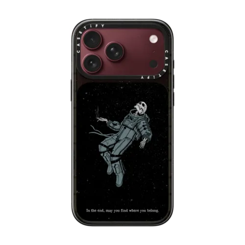 Somehow, Someday | iPhone 18 Pro Max / Impact Case MagSafe Compatible - Glossy / Glossy Black | Image 1