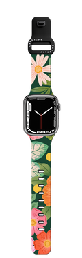 Flower Child | Apple Watch Series 7-9 (45mm) / Impact Band / Black | Image 1