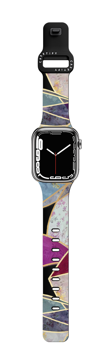 Asian Organza Ribbon | Apple Watch Series 7-9 (45mm) / Impact Band / Black | Image 1